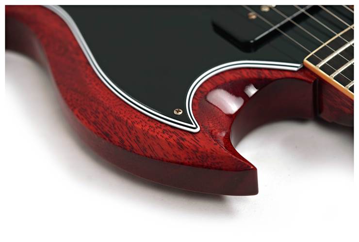 Gibson Custom Shop 1963 SG Special Reissue Lightning Bar VOS Cherry Red #504383 Gibson Custom Shop 1963 SG Special Reissue Lightning Bar VOS Cherry Red #504383