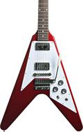 Gibson Custom Shop 1967 Mahogany Flying V Reissue with Maestro Vibrola Gloss Sparkling Burgundy #400137