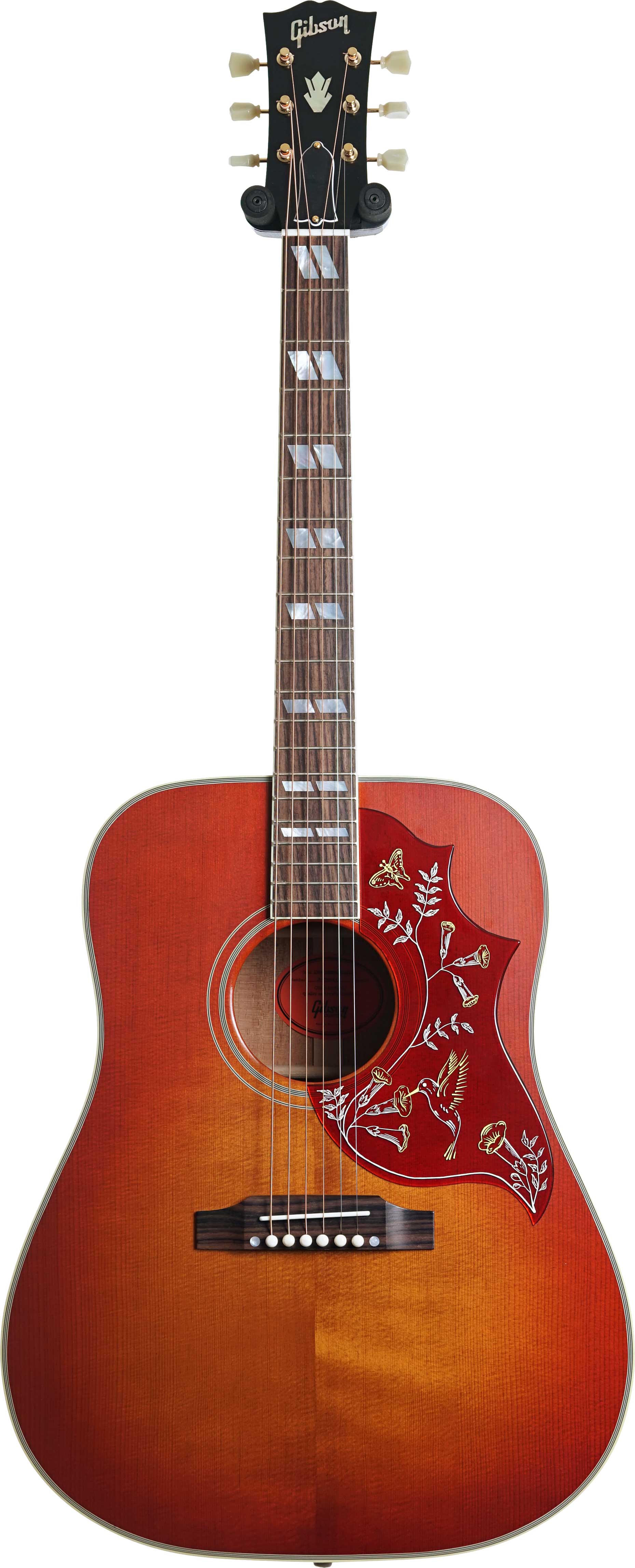 Gibson 1960 Hummingbird Fixed Bridge Heritage Cherry Sunburst #20794012