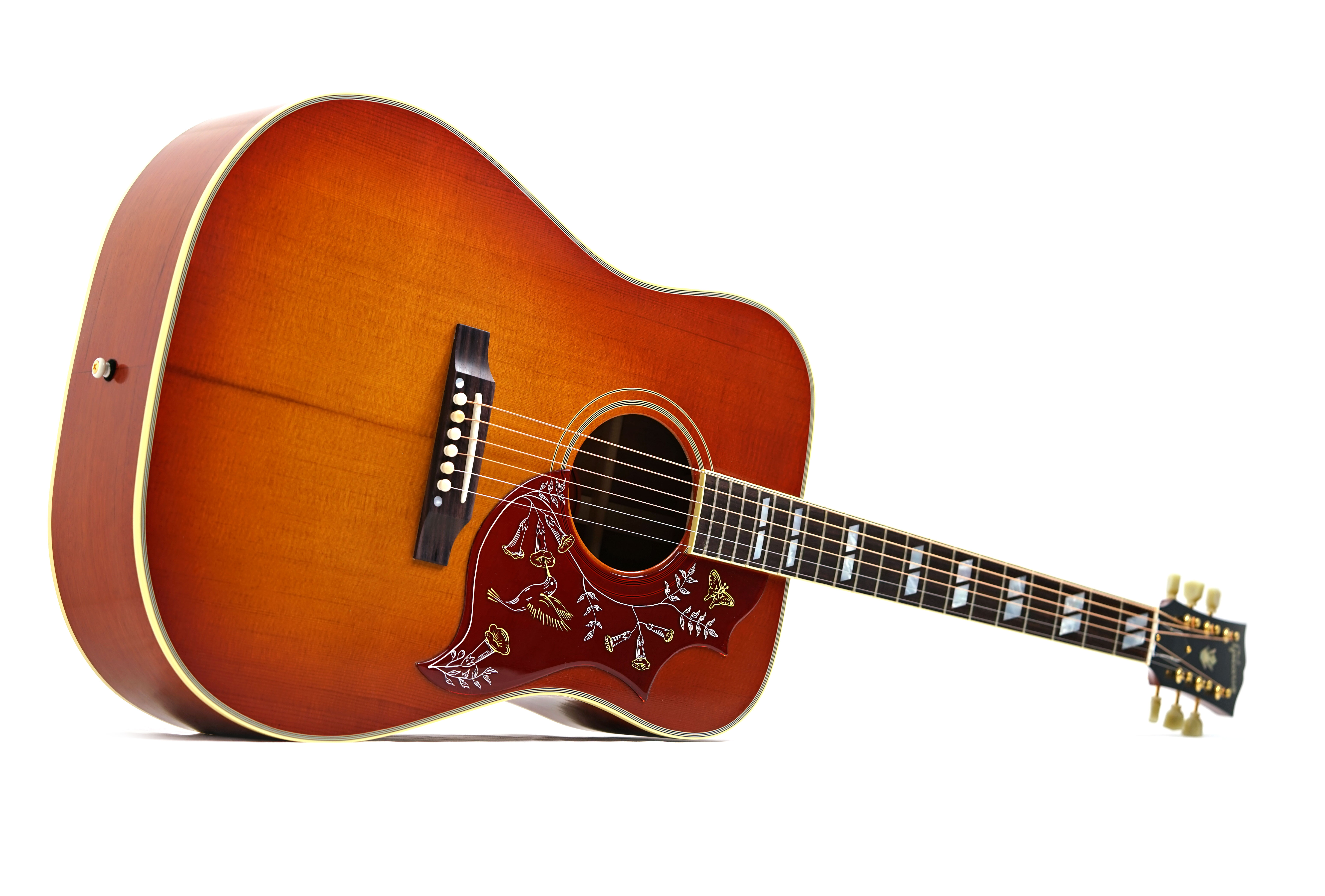 Gibson 1960 Hummingbird Fixed Bridge Heritage Cherry Sunburst #20954002