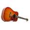 Gibson 1960 Hummingbird Fixed Bridge Heritage Cherry Sunburst #20954002 Front View