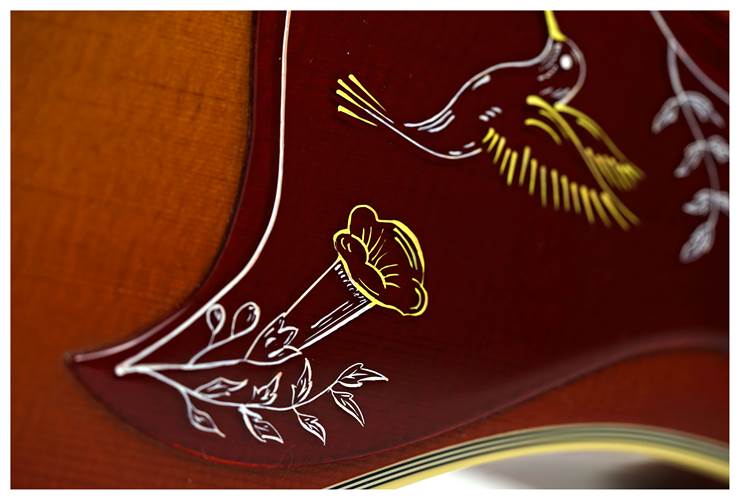 Gibson 1960 Hummingbird Fixed Bridge Heritage Cherry Sunburst #20954002 Gibson 1960 Hummingbird Fixed Bridge Heritage Cherry Sunburst #20954002