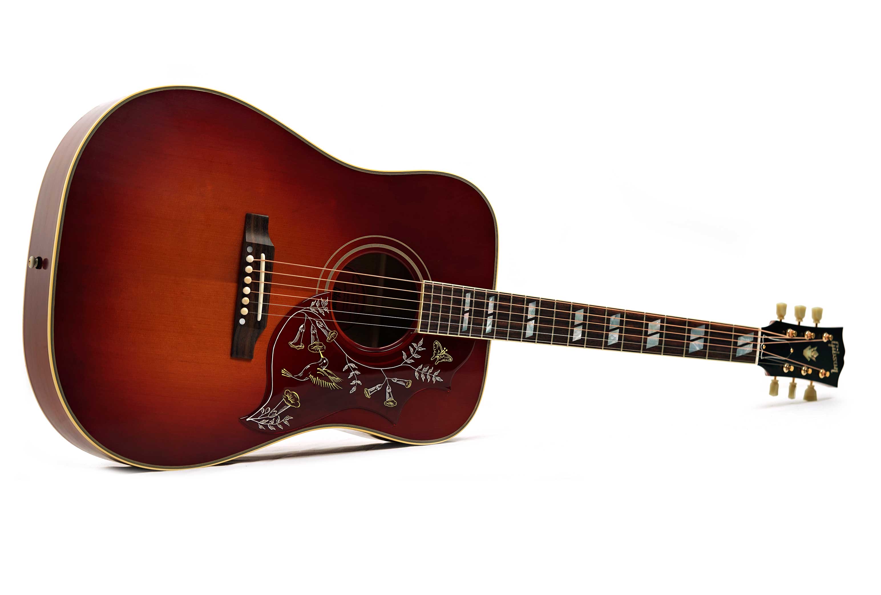 Gibson Custom 1960 Hummingbird Reissue Heritage Cherry Sunburst #21056036