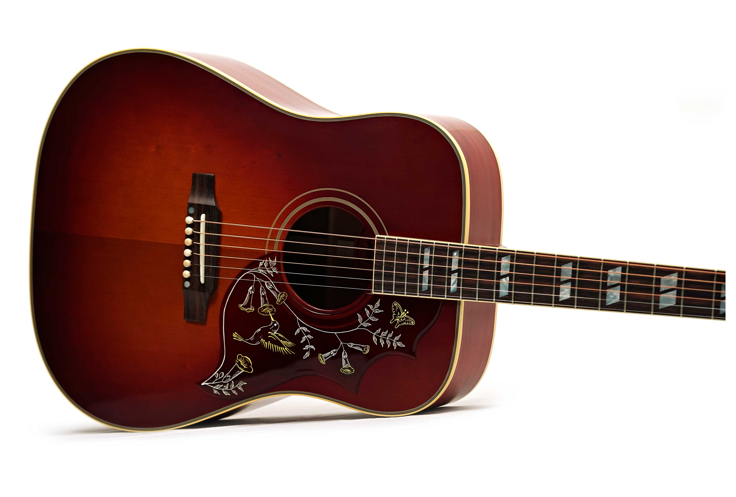 Gibson Custom 1960 Hummingbird Reissue Heritage Cherry Sunburst #21056036