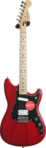 Fender Player Duo Sonic HS Crimson Red Transparent Maple Fingerboard (Ex-Demo) #MX23104618