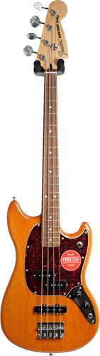 Fender Player Mustang Bass PJ Aged Natural Pau Ferro Fingerboard (Ex-Demo) #MX22143894
