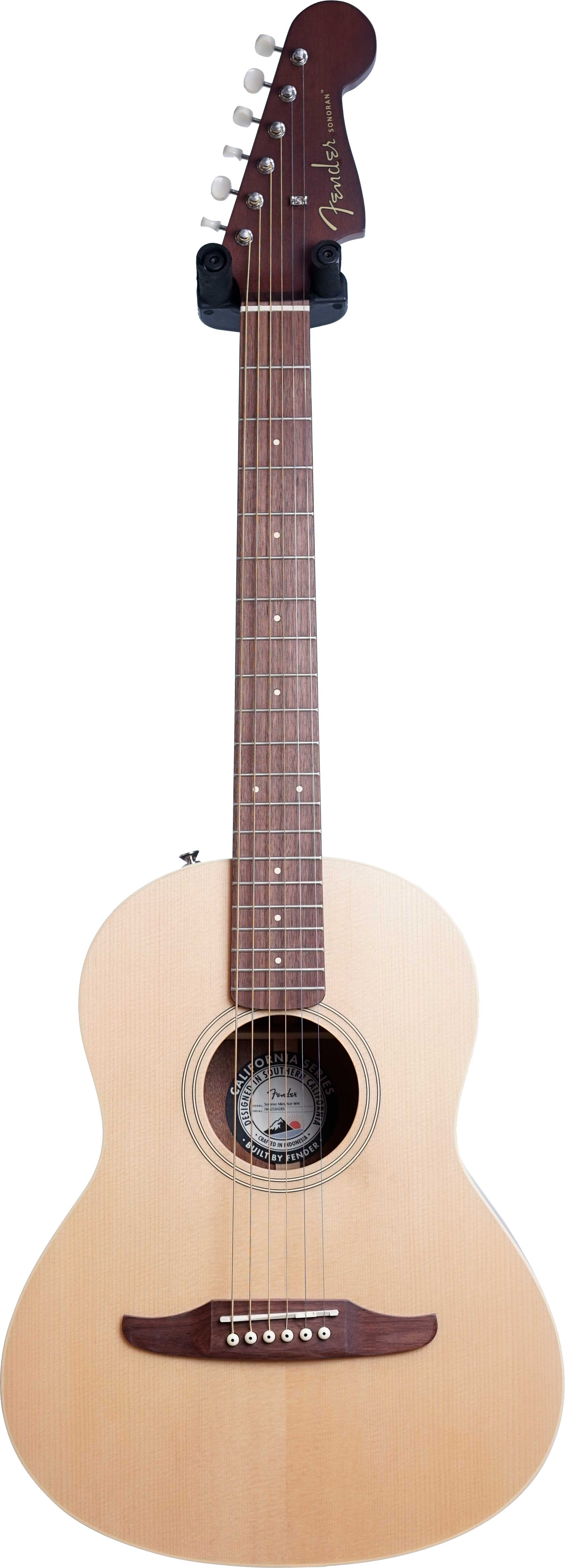 Fender　 Sonoran Mini　　natural Fender Sonoran Mini Acoustic Guitar - Natural | Sweetwater