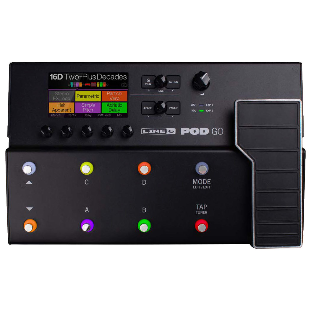 Line 6 POD Go Guitar Amp Modeller and Multi Effects Processor Pedal (Ex-Demo) #21PG5AM7431014540