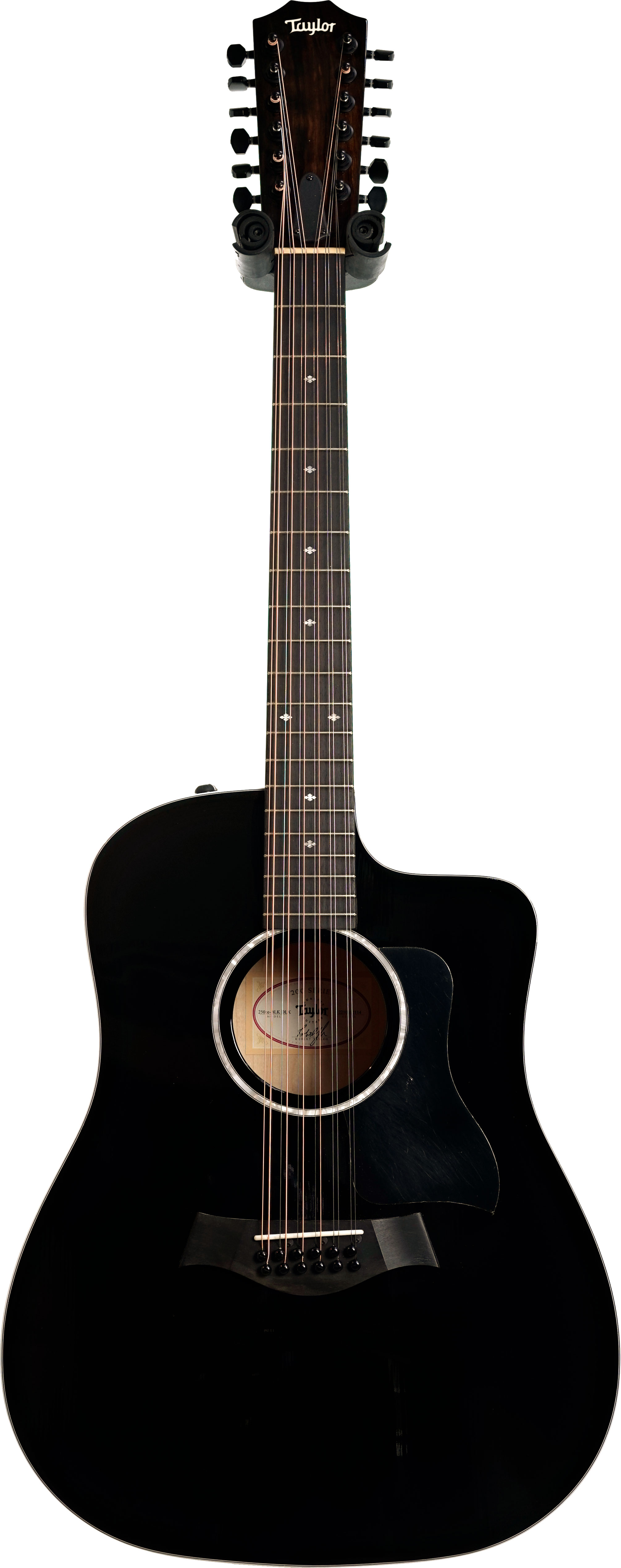 Taylor 250ce Deluxe Dreadnought Black (Nearly New) #2210312114
