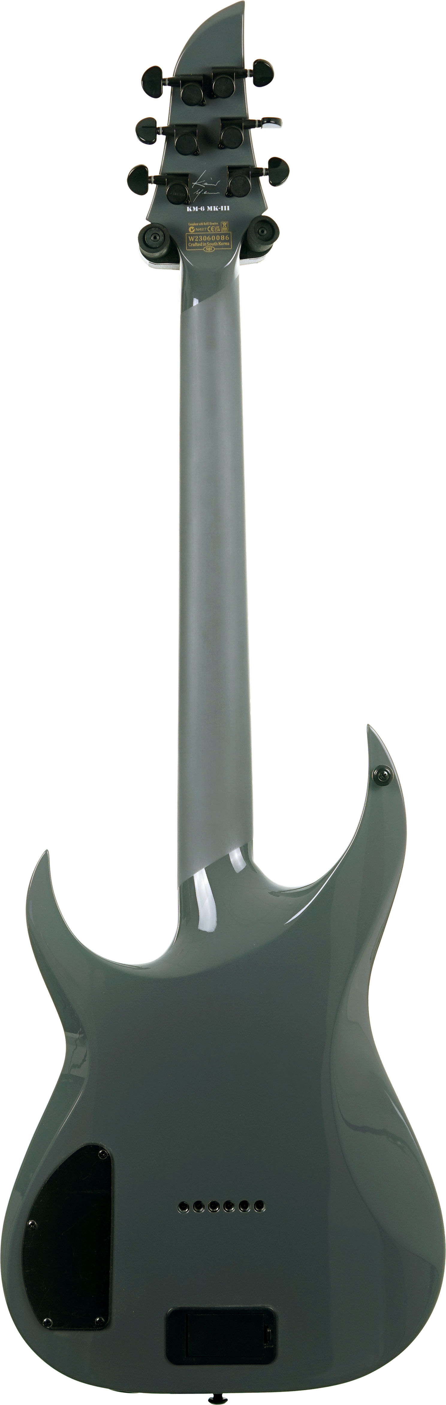 Schecter KM-6 MK-III Hybrid Telesto Grey