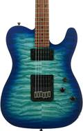 Schecter PT Pro Maple Trans Blue Burst