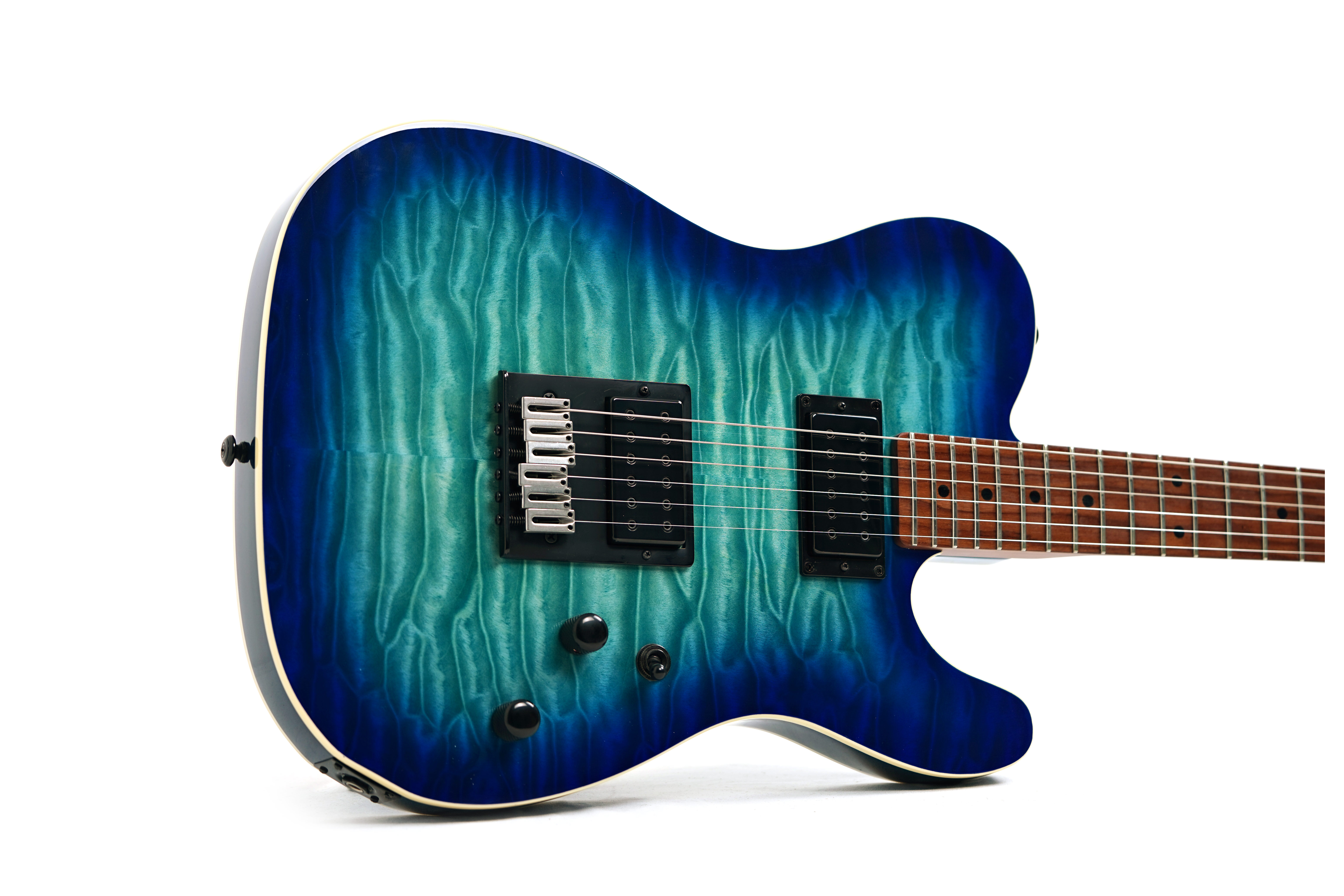 Schecter PT Pro Maple Trans Blue Burst