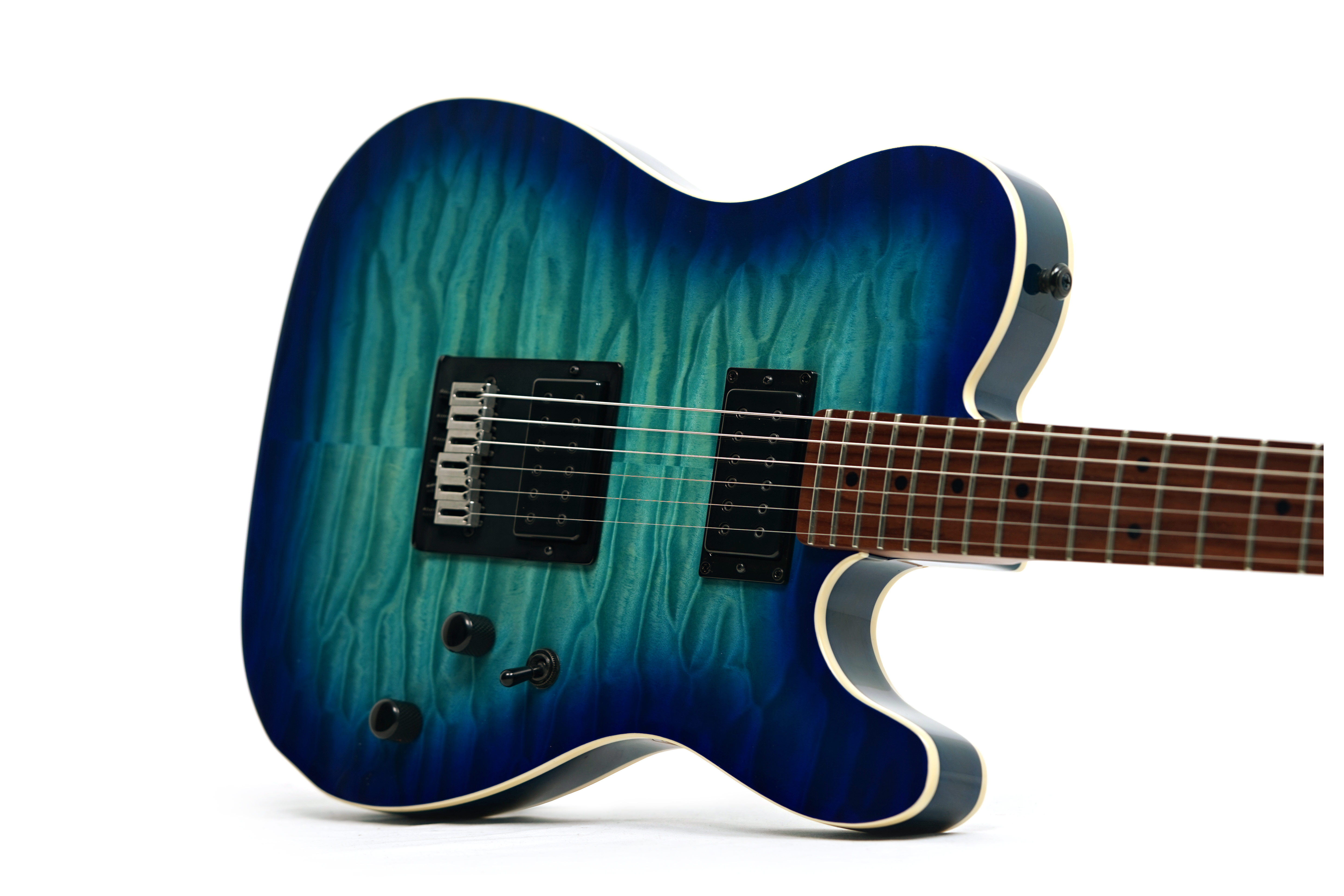 Schecter PT Pro Maple Trans Blue Burst
