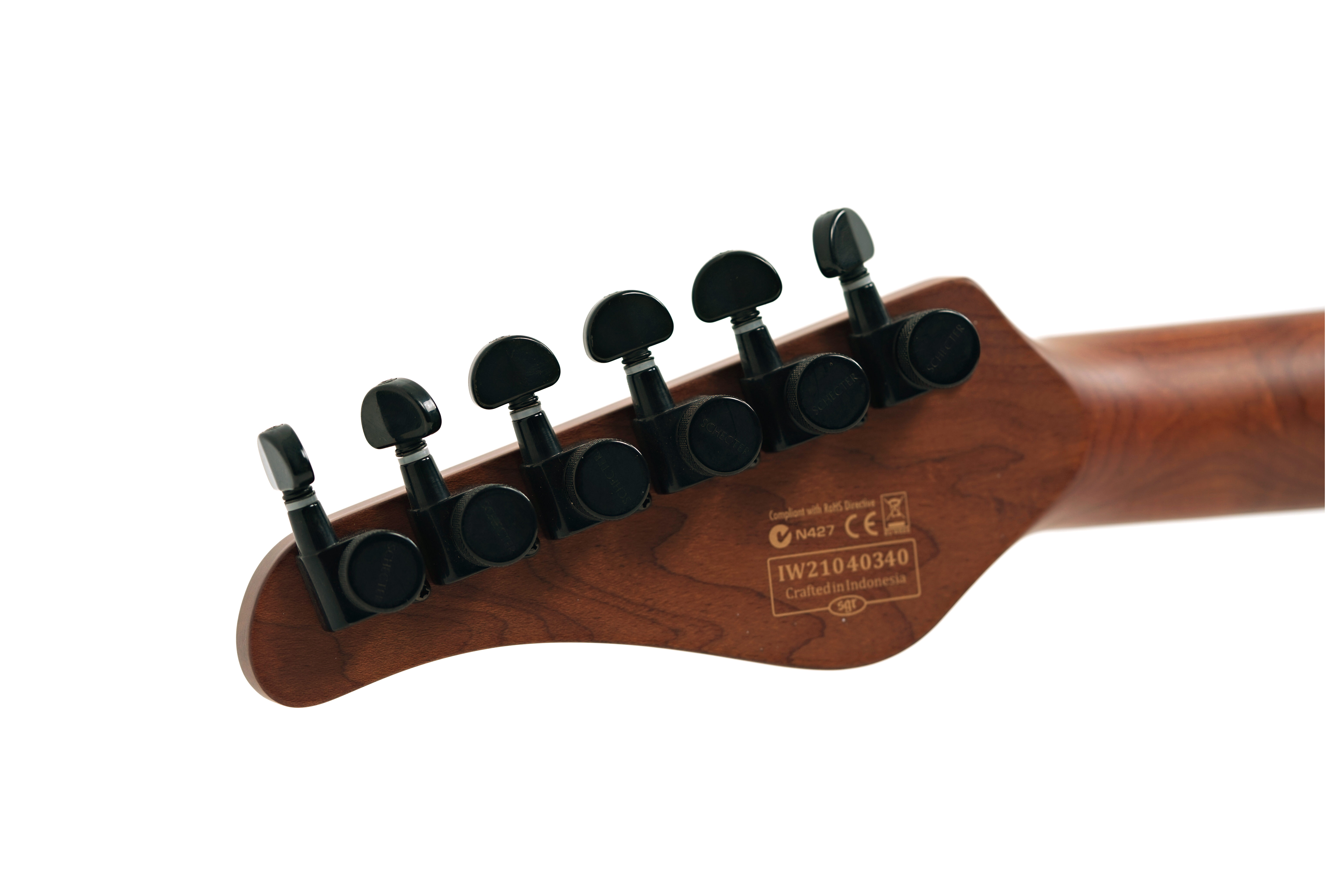 Schecter PT Pro Maple Trans Blue Burst