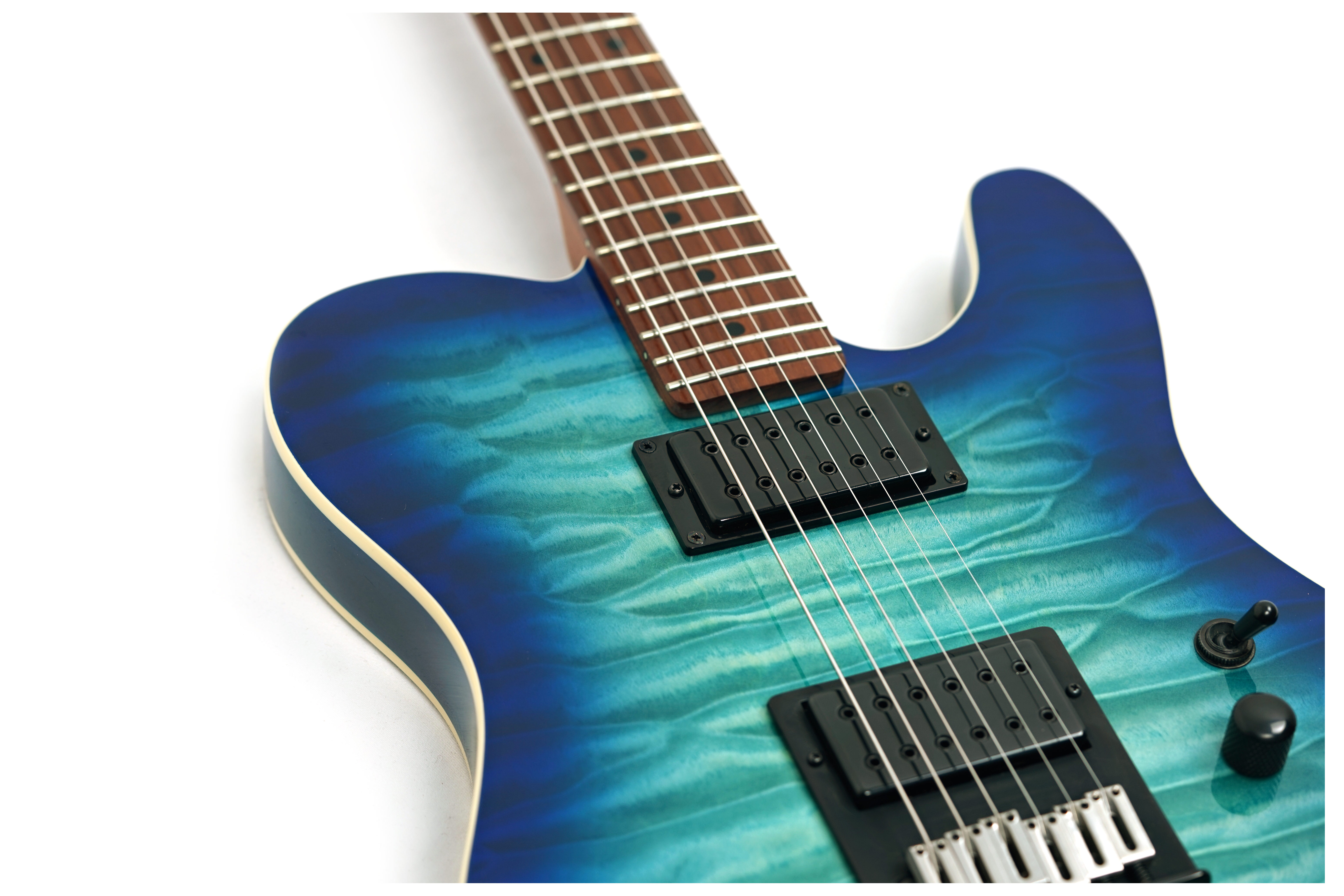 Schecter PT Pro Maple Trans Blue Burst
