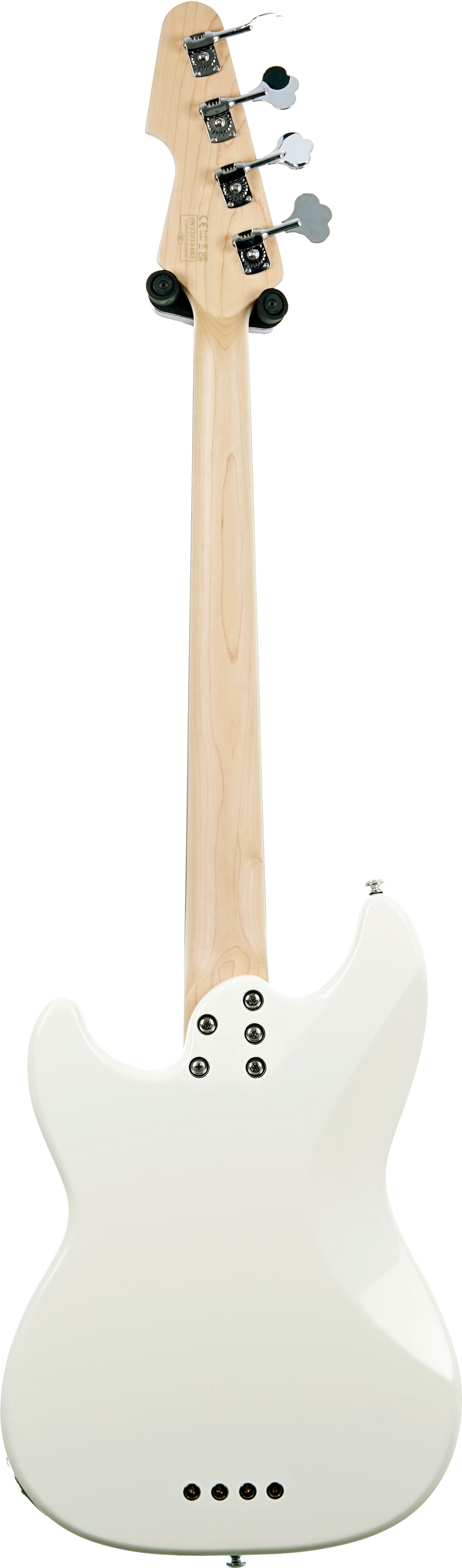 Schecter Banshee Bass Olympic White