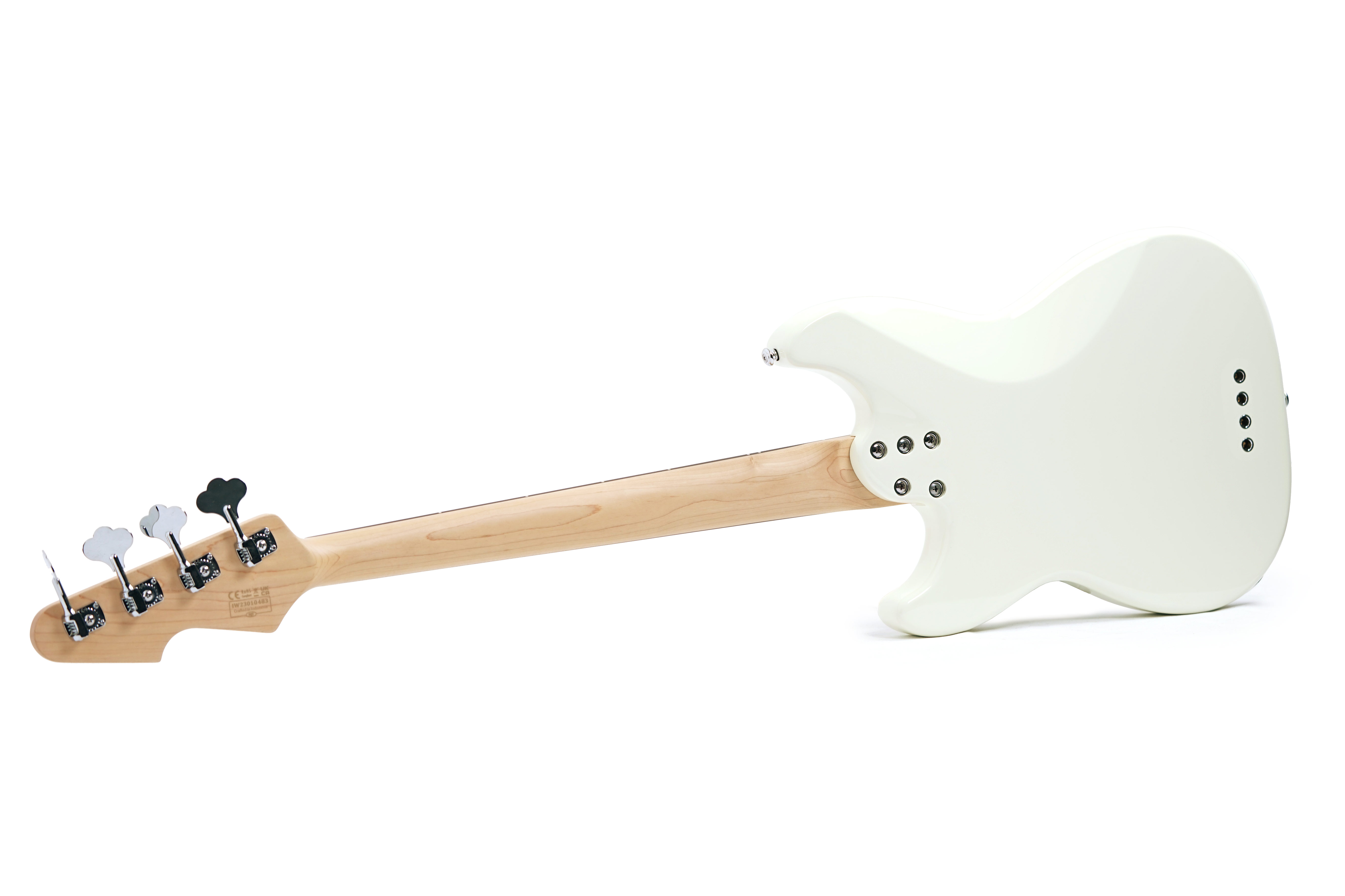 Schecter Banshee Bass Olympic White
