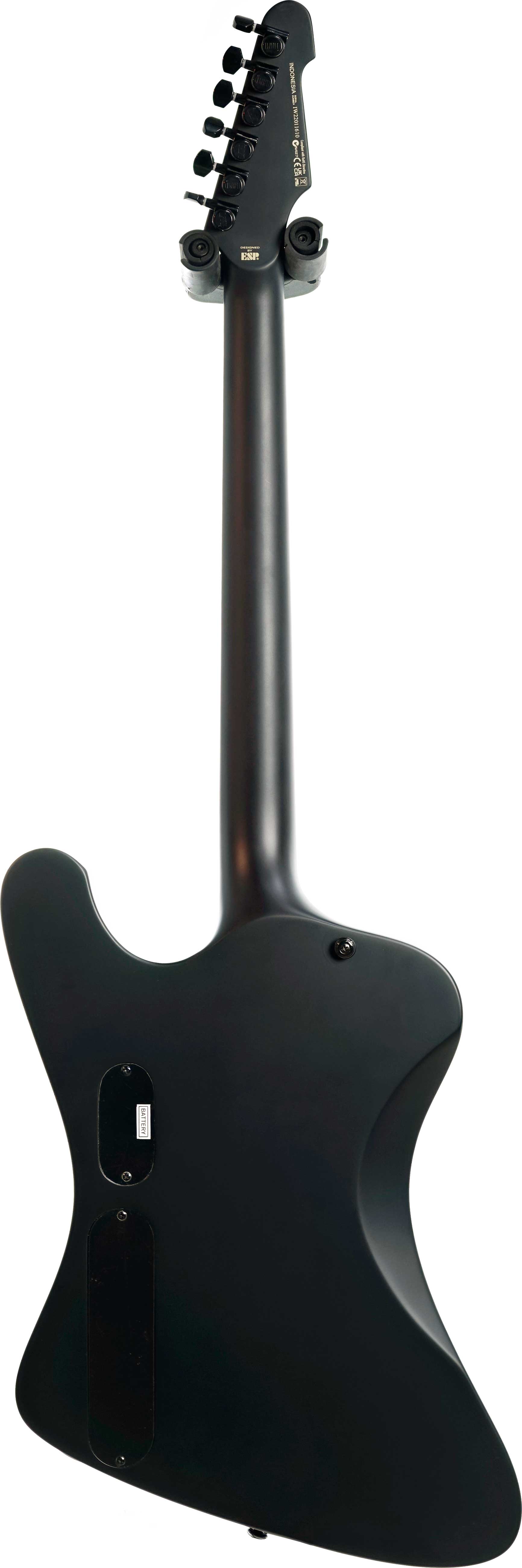 ESP LTD Phoenix Black Metal Black Satin (Ex-Demo) #IW22011610