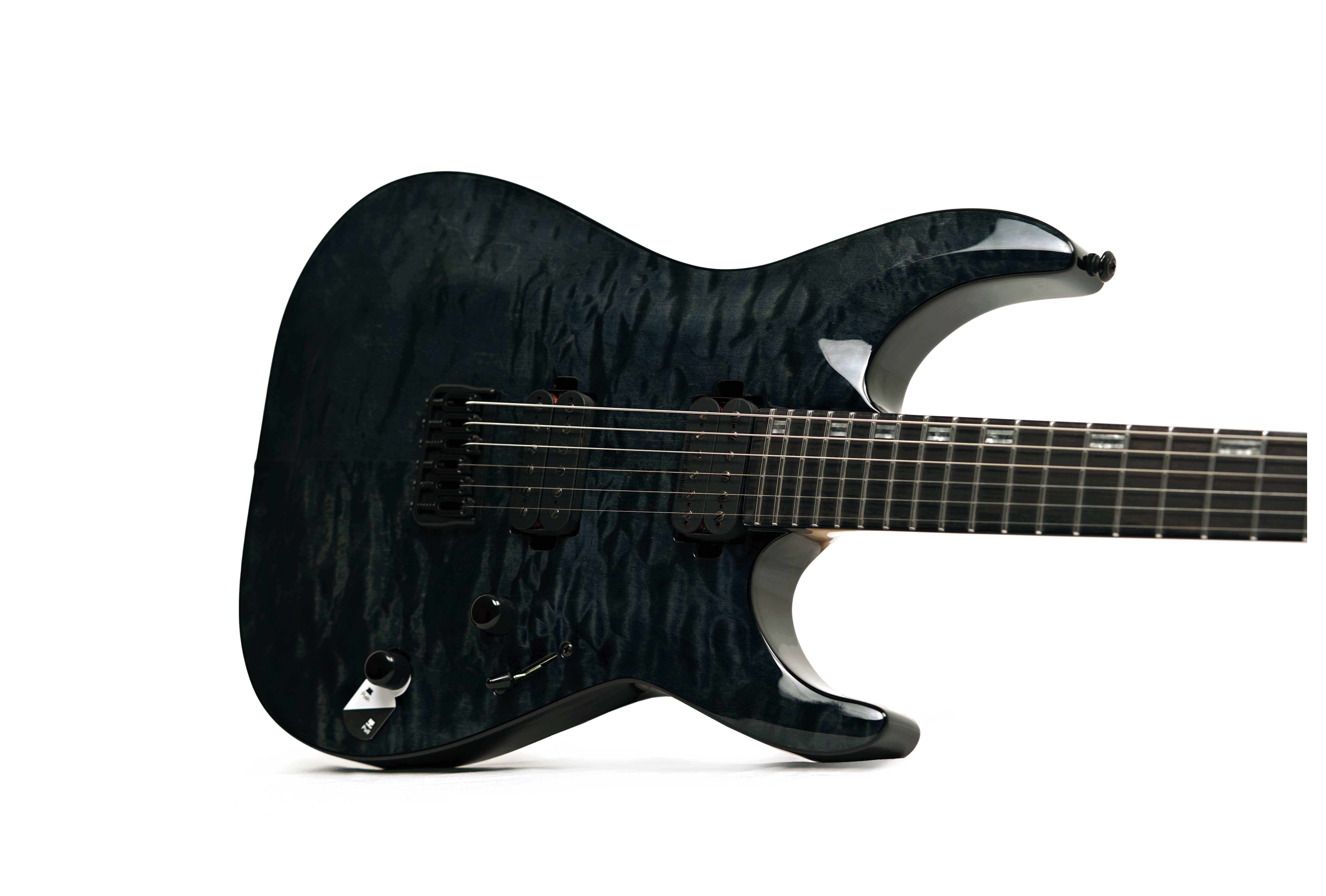 ESP LTD H-1001 QM See Thru Black (Ex-Demo) #W24101563