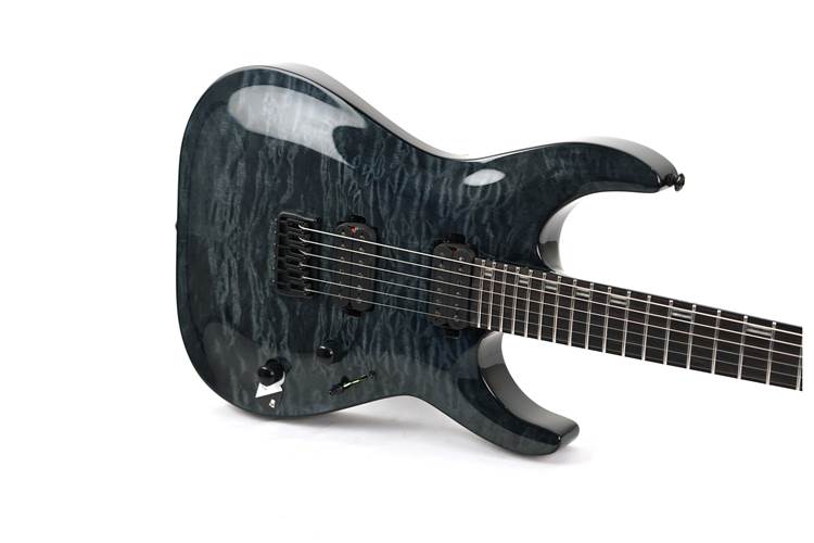 ESP LTD H-1001 QM See Thru Black (Ex-Demo) #W24101563 ESP LTD H-1001 QM See Thru Black (Ex-Demo) #W24101563
