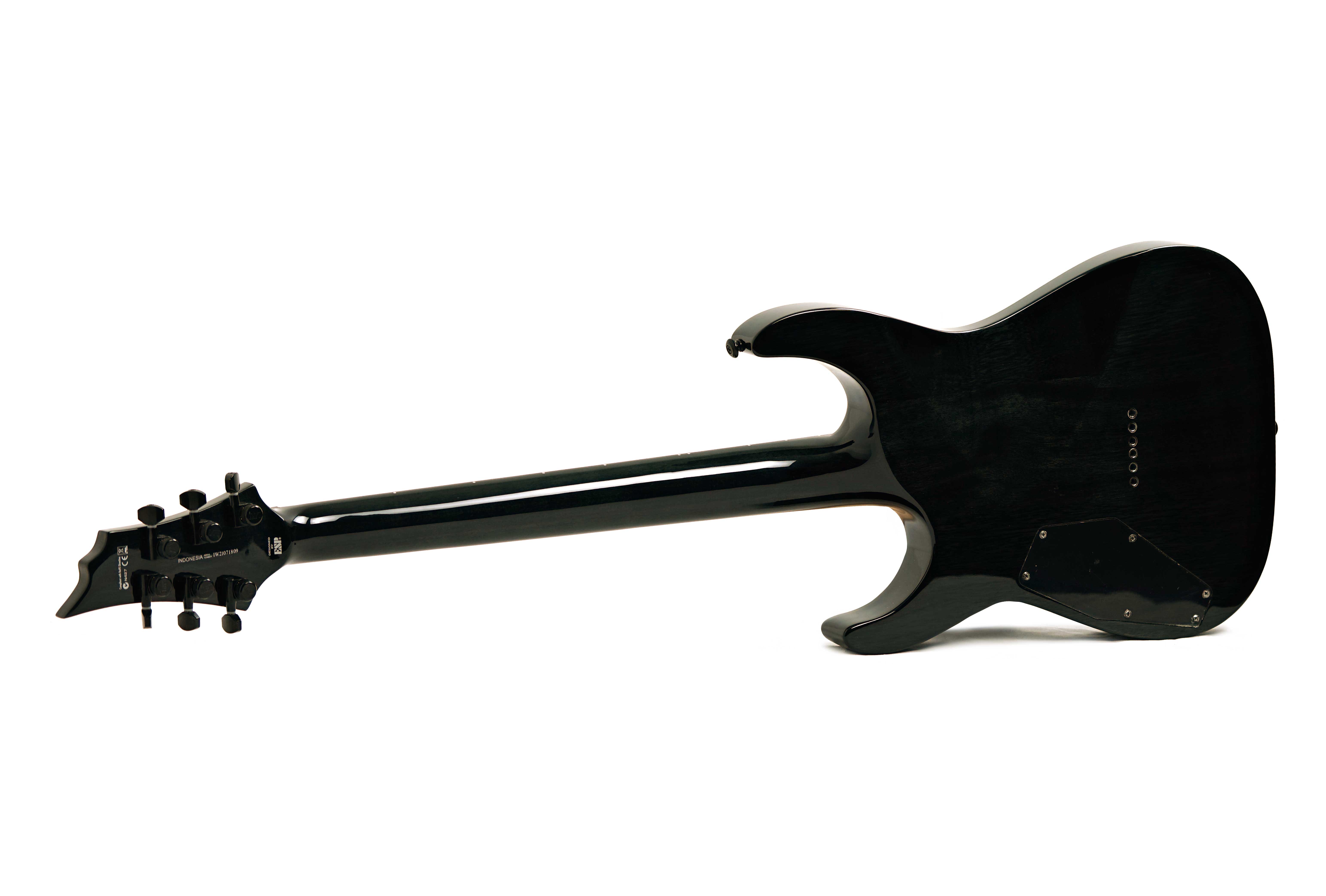 ESP LTD H-1001 QM See Thru Black (Ex-Demo) #IW21071809