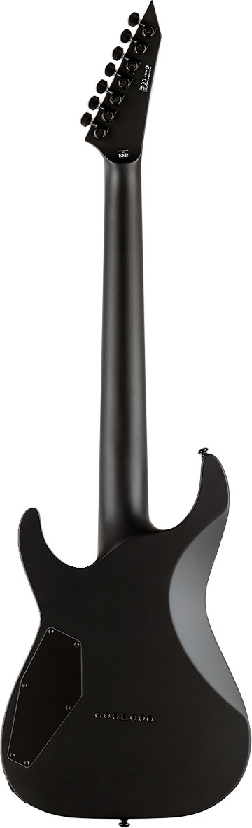 ESP LTD M-7B HT Black Metal Black Satin