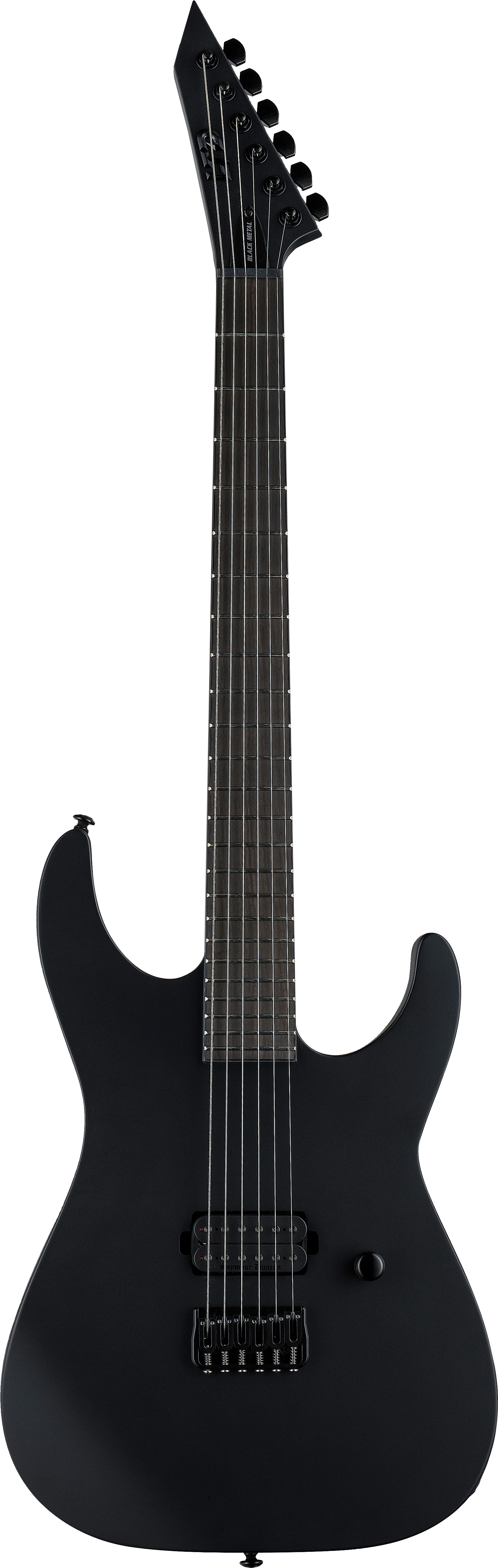 ESP LTD M-HT Black Metal Black Satin