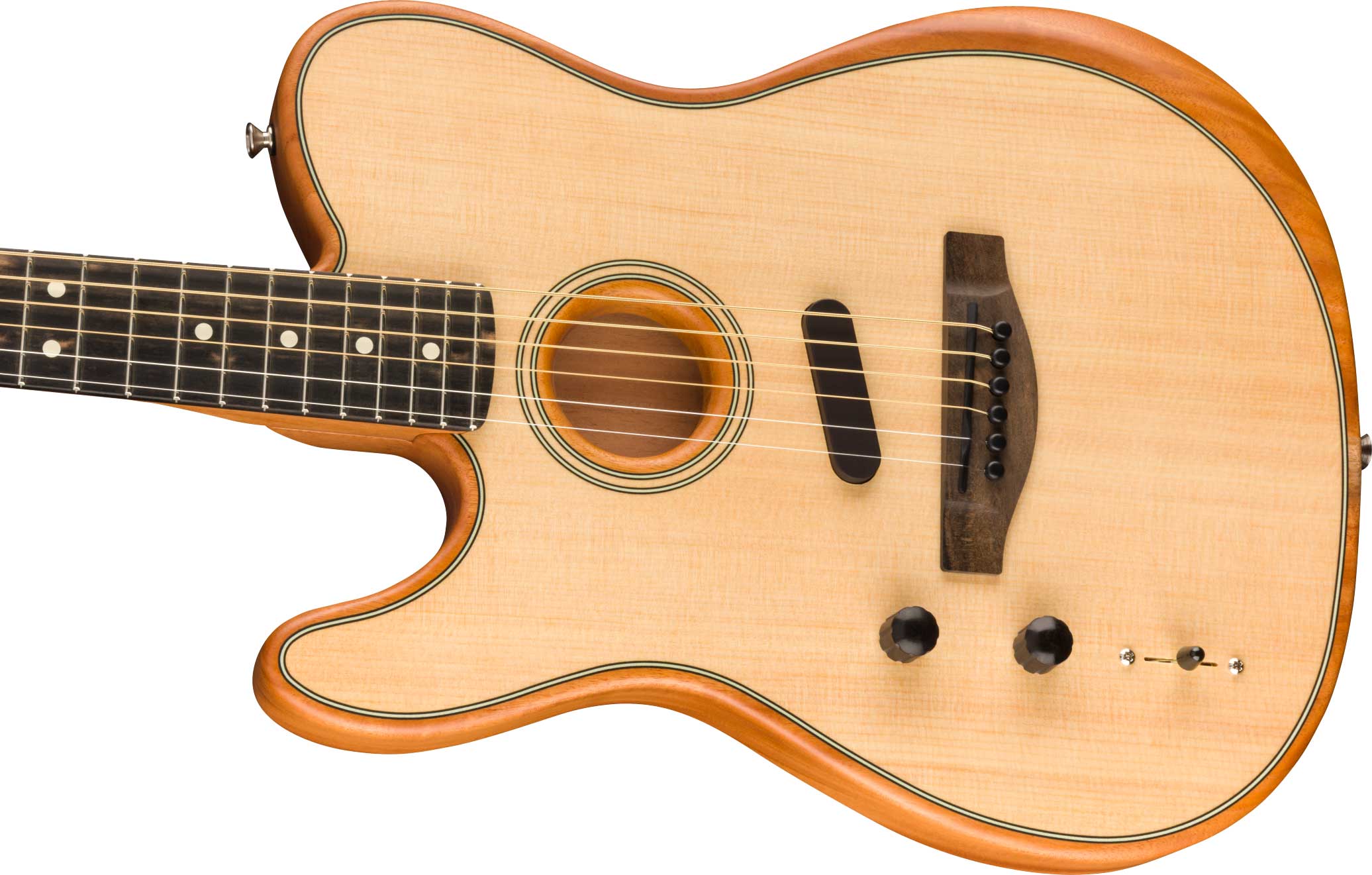 Fender Acoustasonic Telecaster Natural Left Handed