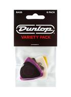 Dunlop Variety Player Pack 6 Bass Plectrums