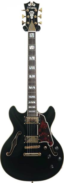 D'Angelico Excel Mini DC Stop-Bar Black (Ex-Demo) #W2400514