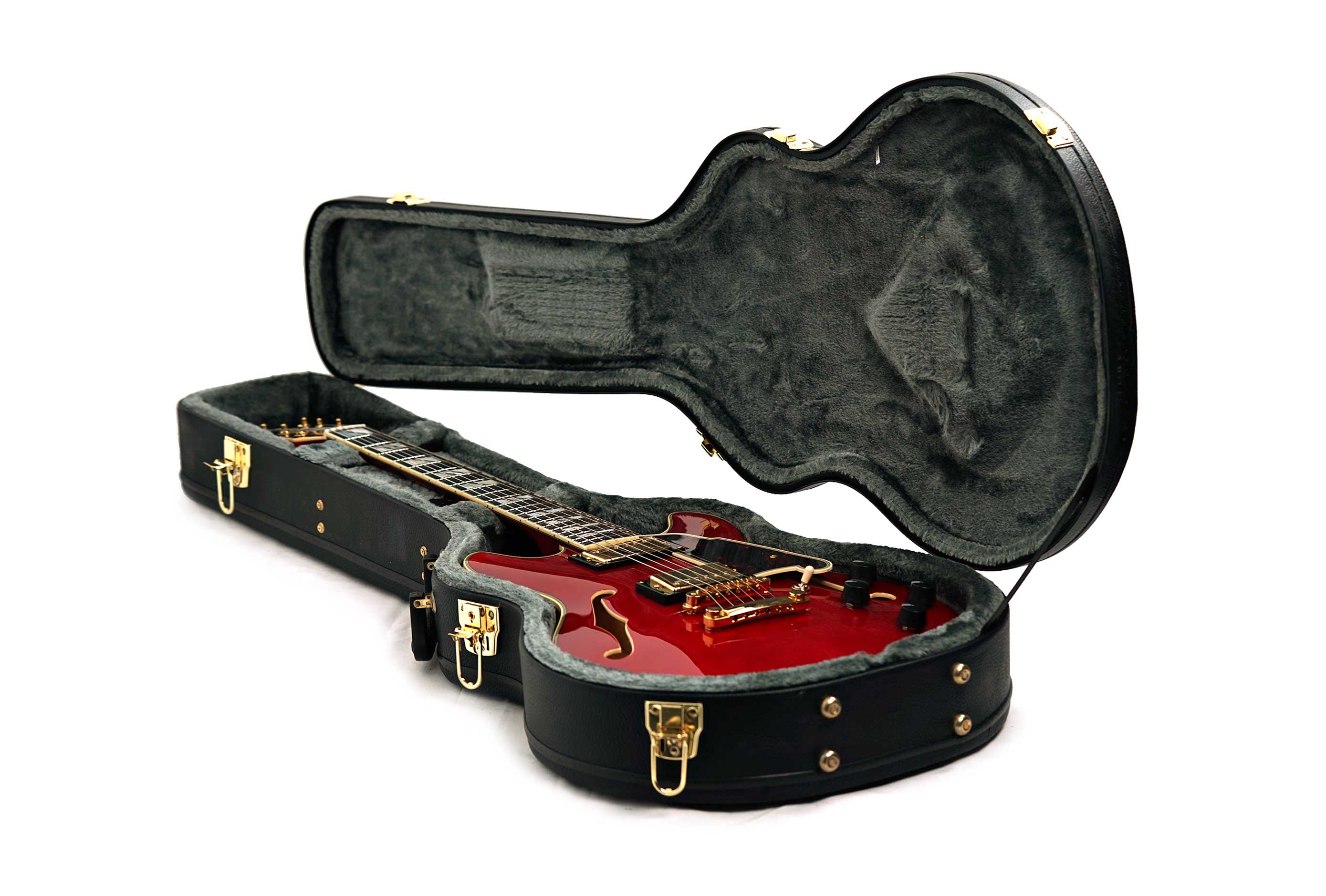 D'Angelico Excel Mini DC Stop-Bar Trans Cherry (Nearly New) #W2203663