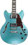D'Angelico Premier Mini DC Stop-Bar Ocean Turquoise (Ex-Demo) #KP194631