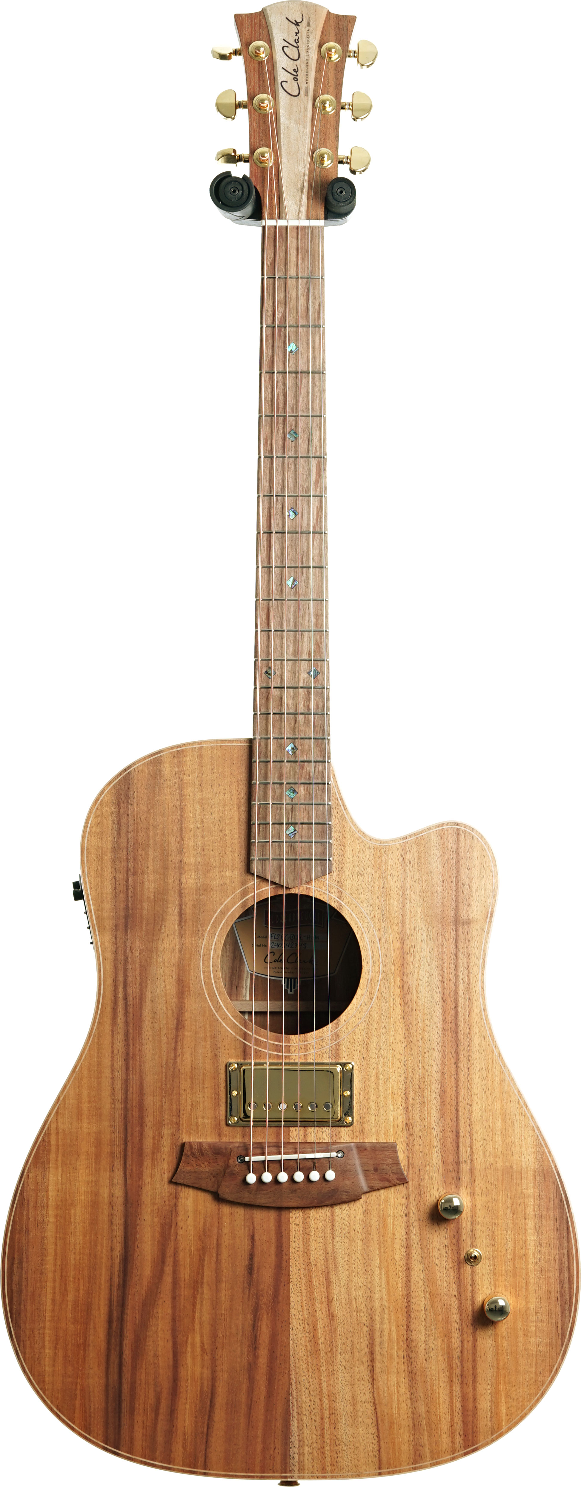 Cole Clark FL 2 EC Humbucker Blackwood/Blackwood #2403-42743