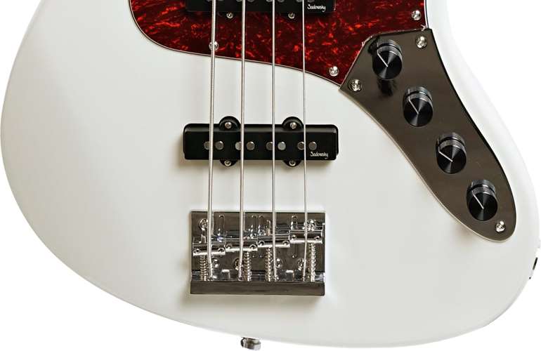 Sadowsky MetroExpress Standard JJ 4 String Olympic White Maple Fingerboard Sadowsky MetroExpress Standard JJ 4 String Olympic White Maple Fingerboard