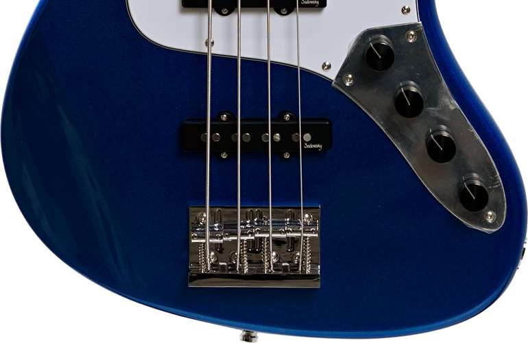 Sadowsky Metro Express Standard JJ 4 String Ice Blue Metallic Morado Fingerboard Sadowsky Metro Express Standard JJ 4 String Ice Blue Metallic Morado Fingerboard