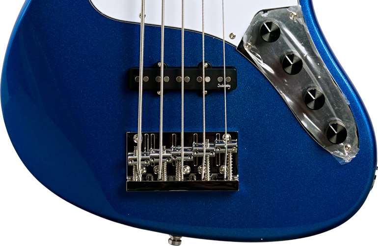 Sadowsky MetroExpress Standard JJ 5 String Ice Blue Metallic Maple Fingerboard Sadowsky MetroExpress Standard JJ 5 String Ice Blue Metallic Maple Fingerboard
