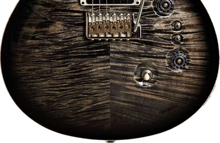 PRS 35th Anniversary Custom 24 Charcoal Burst Pattern Regular #0305252 PRS 35th Anniversary Custom 24 Charcoal Burst Pattern Regular #0305252