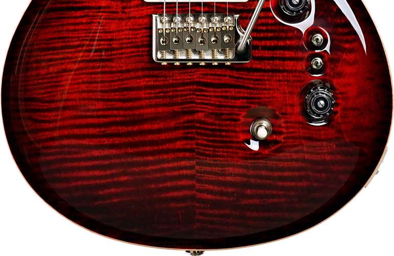 PRS 35th Anniversary Custom 24 Fire Red Burst Pattern Thin #0309957 PRS 35th Anniversary Custom 24 Fire Red Burst Pattern Thin #0309957