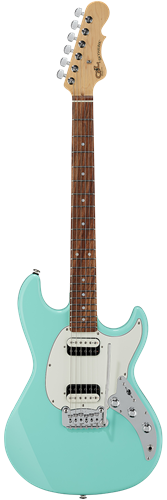 G&L USA Fullerton Deluxe Skyhawk HH Surf Green Rosewood Fingerboard