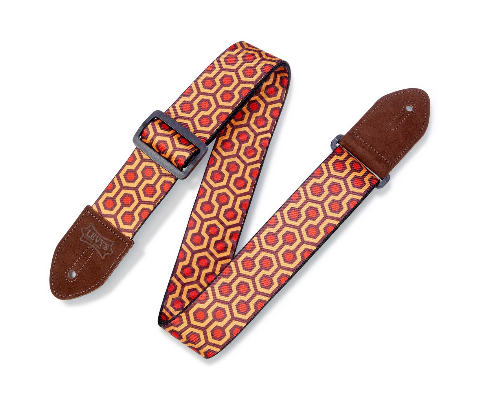 Levy's MP2-007 2 Inch Hex Guitar Strap