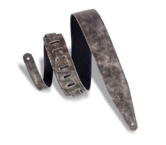 Levy's Distressed Guitar Strap Black