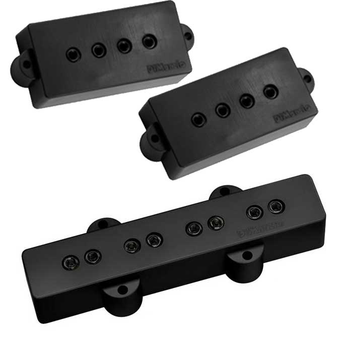 DiMarzio DiMarzio Model P + J Bass Pickup Black