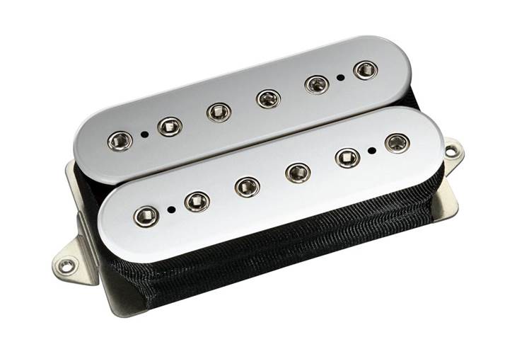 DiMarzio Satchur8 F-Spaced Chrome Humbucker DiMarzio Satchur8 F-Spaced Chrome Humbucker