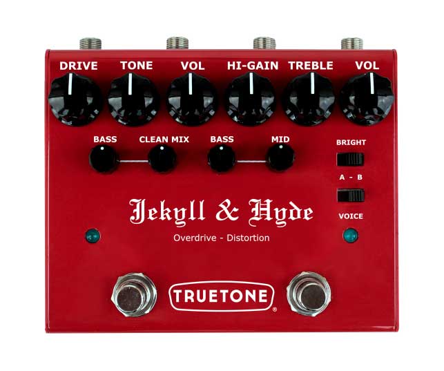 Truetone V3 Jekyll and Hyde Overdrive Distortion Pedal | guitarguitar