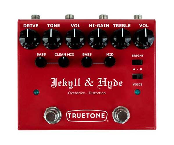 Truetone V3 Jekyll and Hyde Overdrive Distortion Pedal