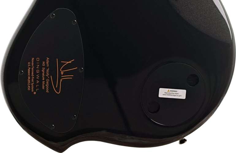 Dingwall NG3 6 String Metallic Black Maple Fingerboard Dingwall NG3 6 String Metallic Black Maple Fingerboard