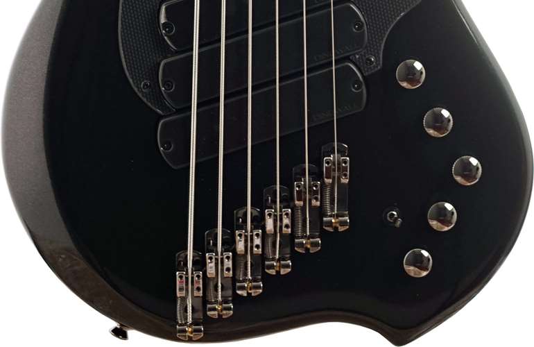Dingwall NG3 6 String Metallic Black Maple Fingerboard Dingwall NG3 6 String Metallic Black Maple Fingerboard