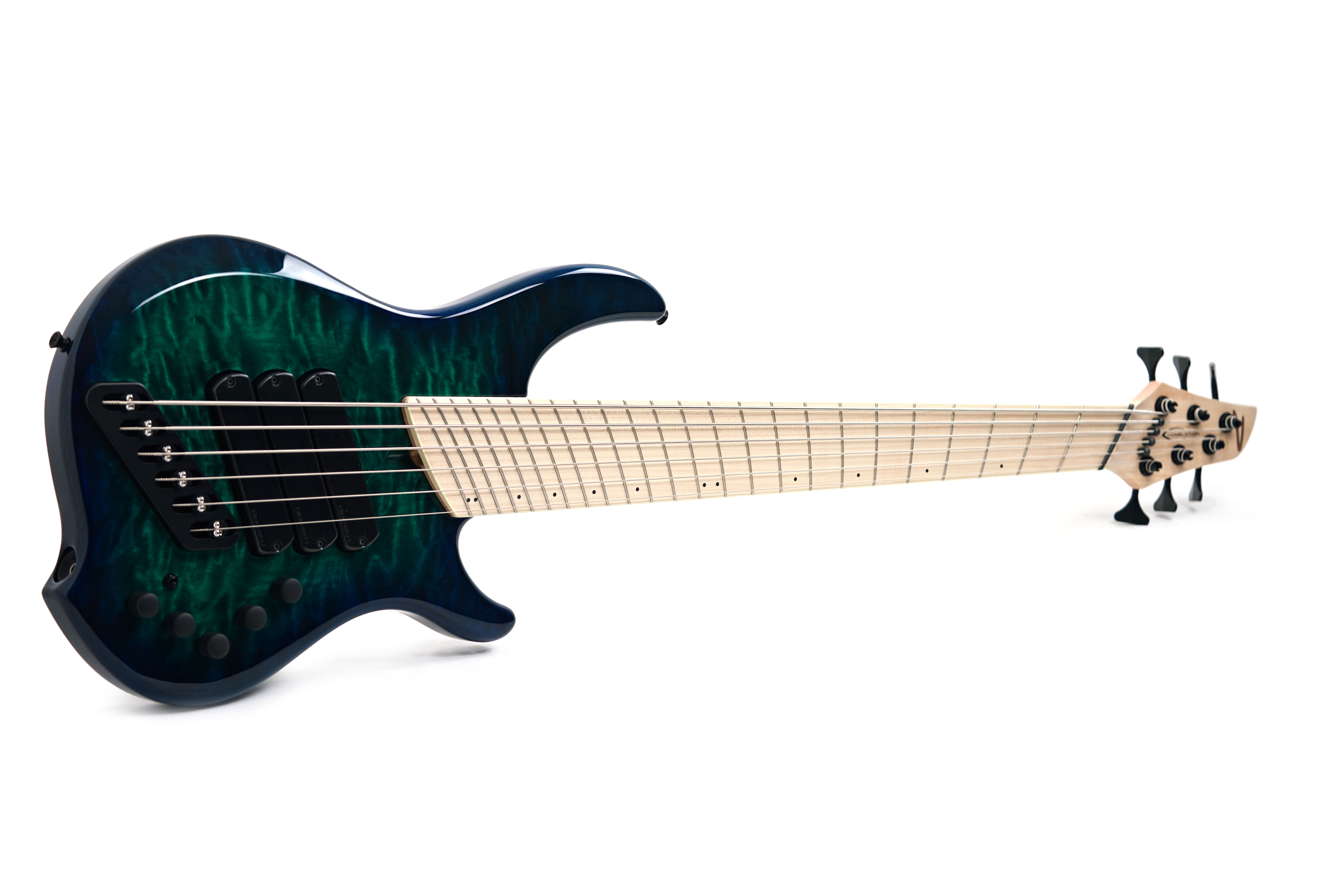 Dingwall Combustion 3 Pickup 6 String Whalepool Burst Quilt Maple Fingerboard #18450