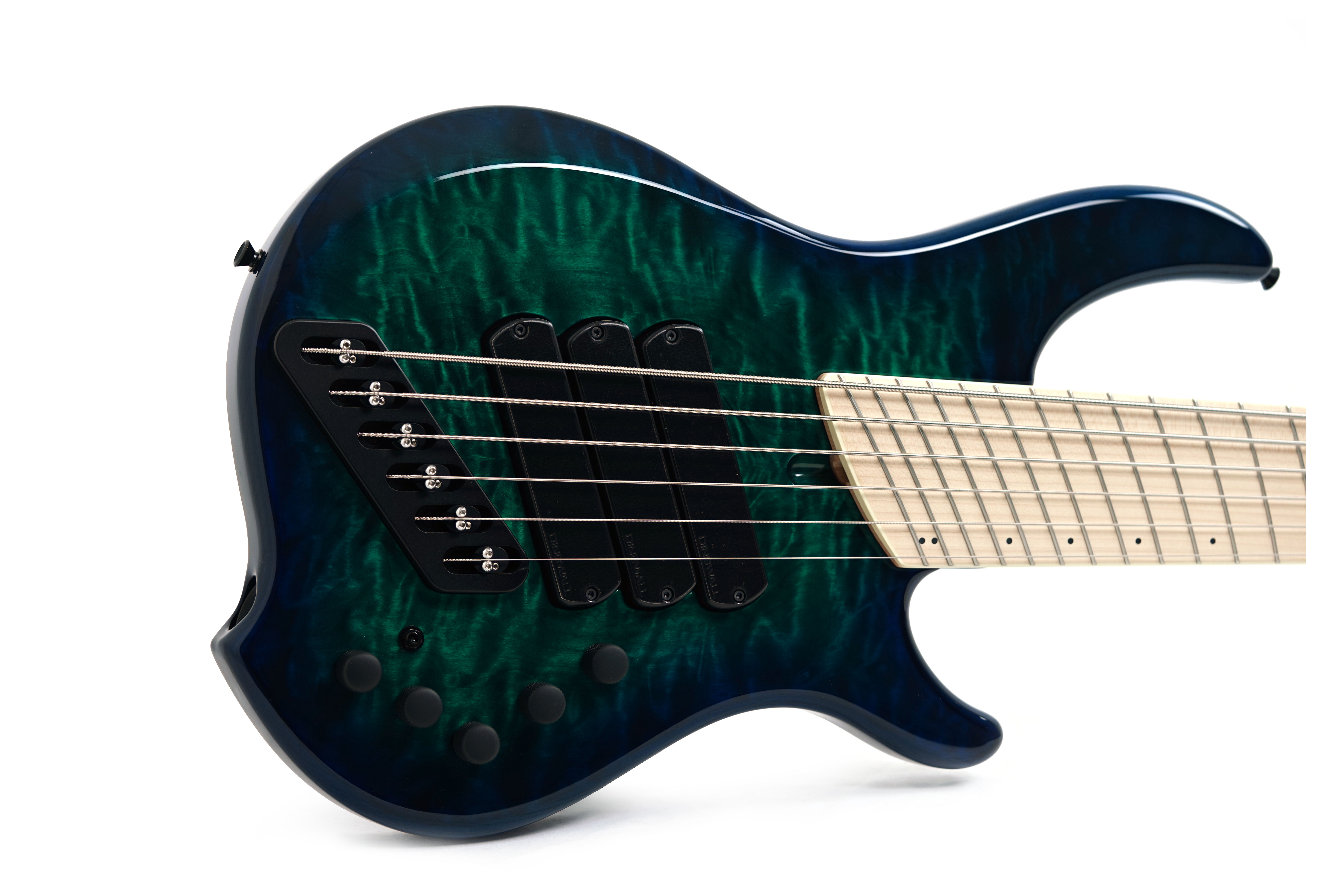 Dingwall Combustion 3 Pickup 6 String Whalepool Burst Quilt Maple Fingerboard #18450