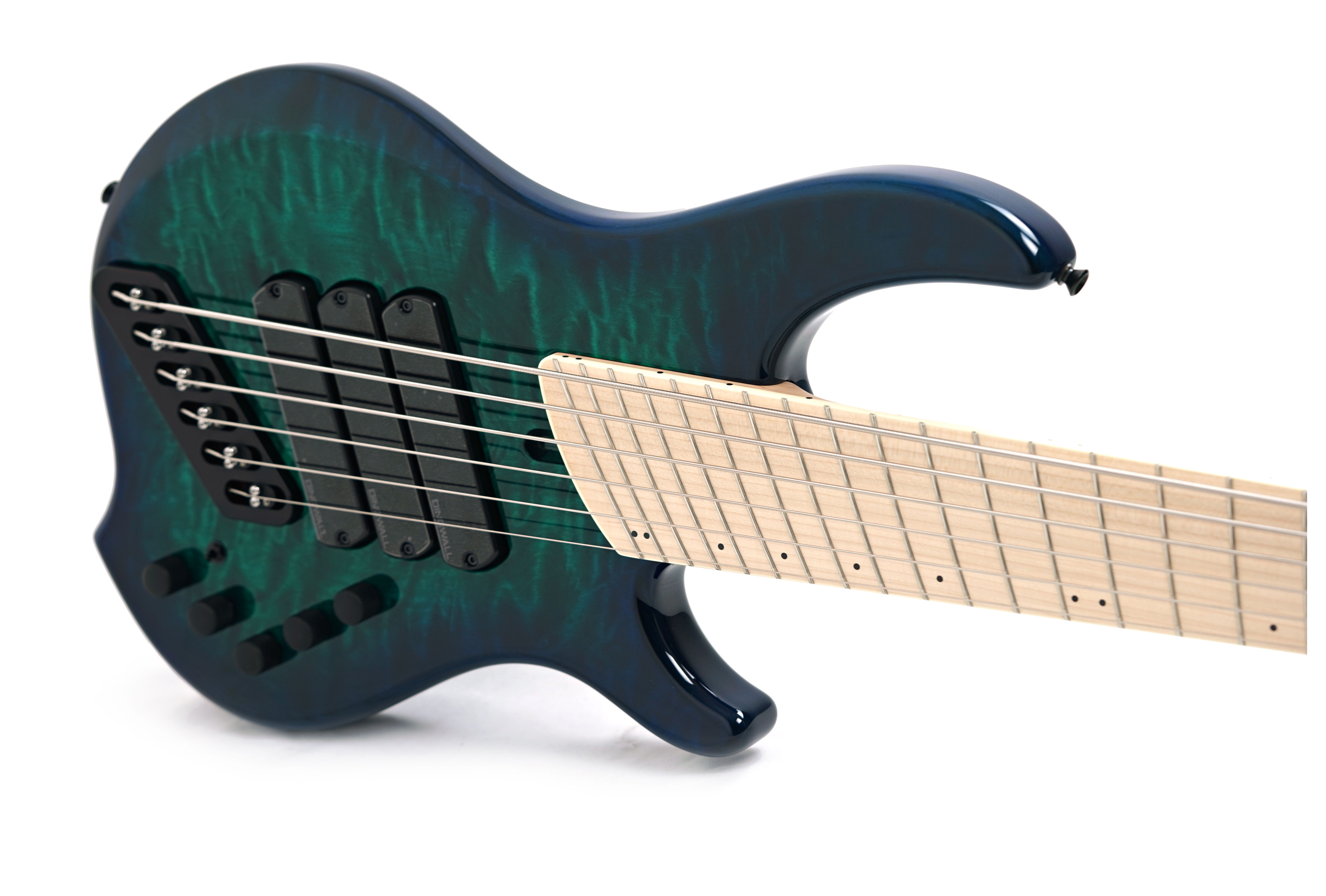 Dingwall Combustion 3 Pickup 6 String Whalepool Burst Quilt Maple Fingerboard #18450